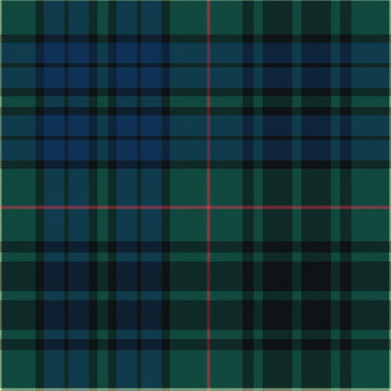 Dark Green Plaid Seamless vector pattern masculine green blue backdrop fabric print background