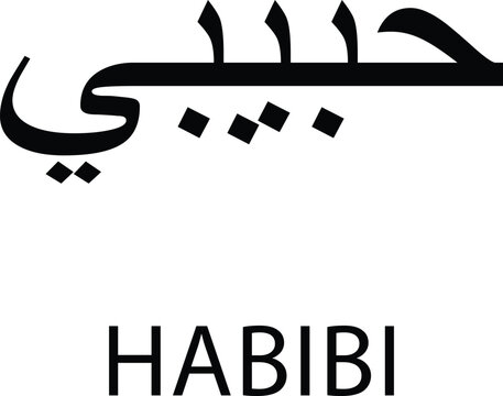 my love in arabic  habibi habibati 