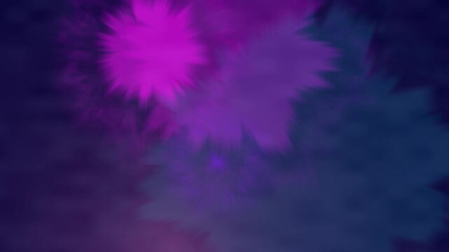 Exploding Purple Blue Pink Light Particles Motion Background Footage
