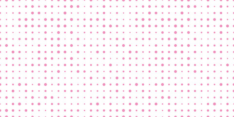 ランダムな水玉模様のシームレスな背景画像。（Random polka dot seamless background image.）  © ochikosan