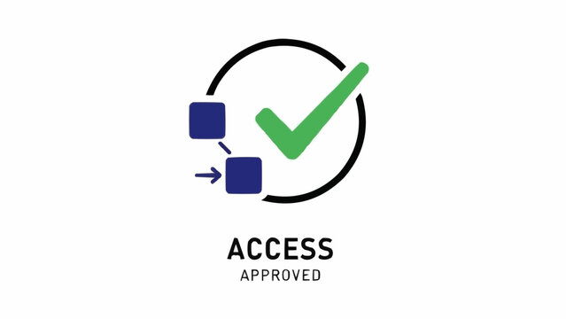 Green Checkmark Symbolizing Approval and Access.