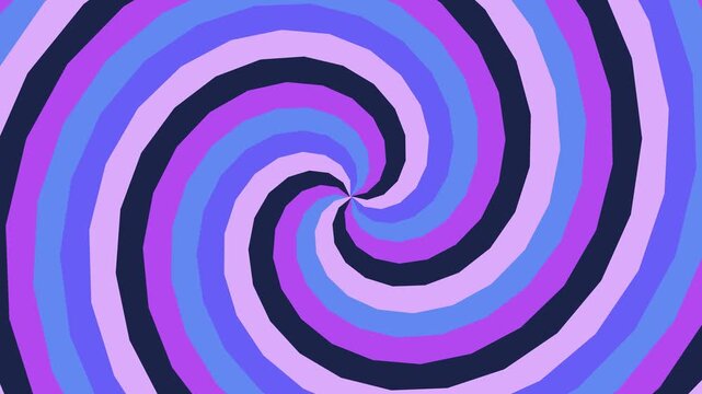 A vibrant spiral pattern illustration showcasing concentric circles, swirling motion, abstract art, dynamic shape, and colorful design from a direct viewpoint