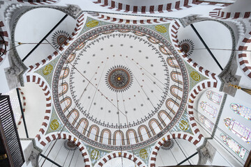 トルコイスタンブールのルステムパシャモスク天井
