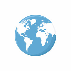 Fototapeta premium Globe centered