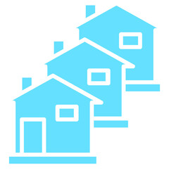 housing icon vector