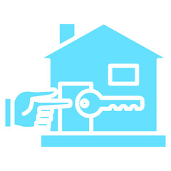 home ownership icon vector