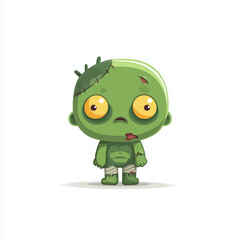 Big Eye Zombie Vector