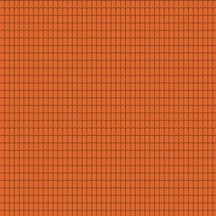 Seamless orange roof tile pattern, inspired by traditional clay roofing. Ideal for architectural backgrounds, textures, wallpapers, and surface design. Ratio 1:1