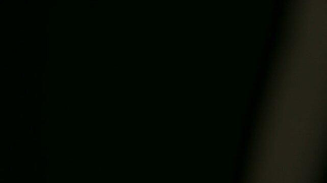 Lights and black abstract background layer slow motion