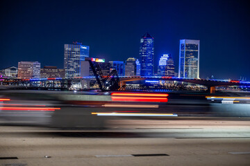Fototapeta premium Jacksonville, Florida traffic