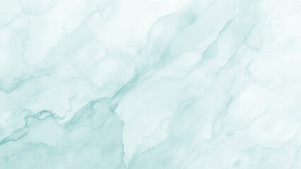 Obraz premium Light blue green marble texture background design element