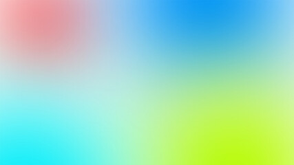 Obraz premium Abstract gradient background featuring blended shades of blue green and red