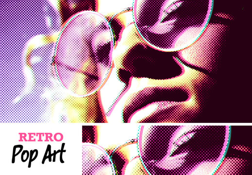 Pop Art Photo Effect