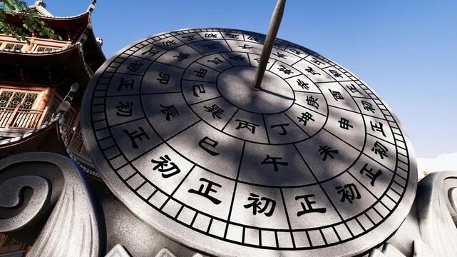 Sundial time-lapse photography and the concept of time change