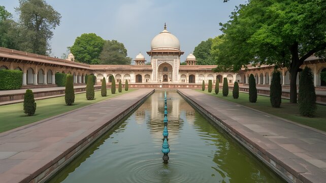 Chashme Shahi is one of the Mughal gardens built in 1632 AD, overlooking Dal Lake in Srinagar
