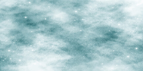 Obraz premium A beautiful clear blue sky background with bright white clouds and radiant sunlight creates a serene summer atmosphere in this natural day light cloudscape