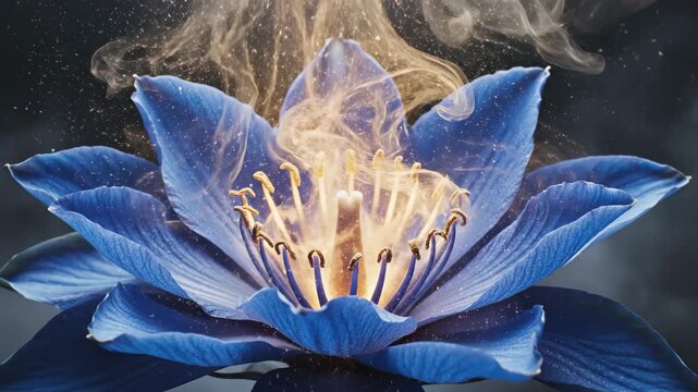 Mystical Blue Lotus Unveiled - A Journey of Spiritual Awakening and Transformation.