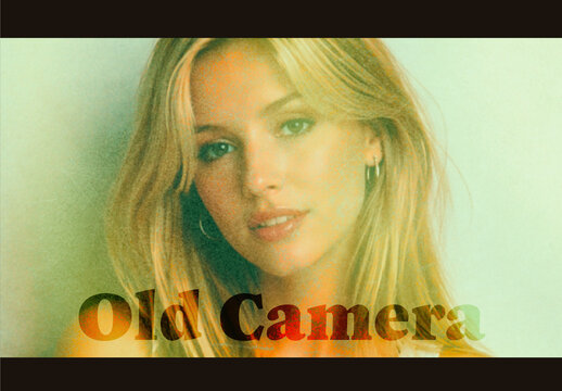 Vintage Old Camera Photo Effect