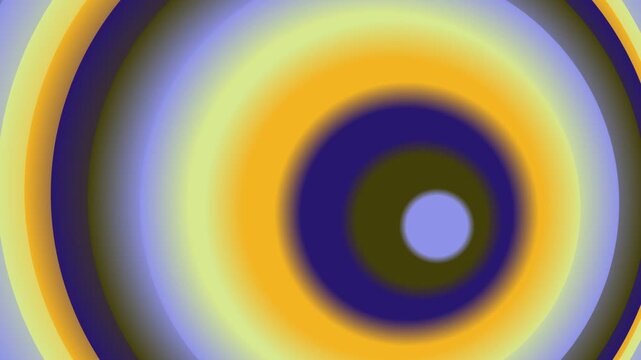Vibrant concentric rings of color in an abstract circular pattern.