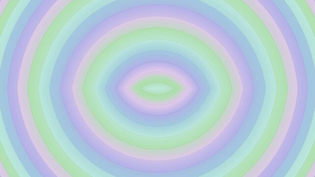 Pastel gradient concentric rings creating an abstract circular background design.