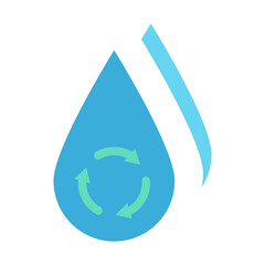 Water Recycle Icon