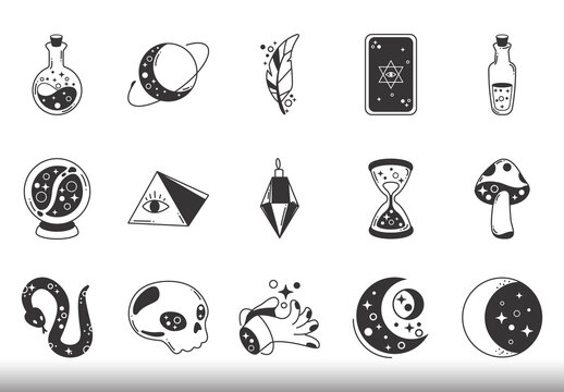 Esoteric Illustration Design Set