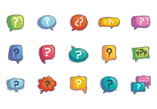 Bubble Speech Element Set