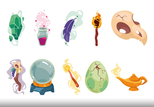 Fairytale Illustration Design Set