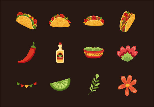 Taco Day Design Set