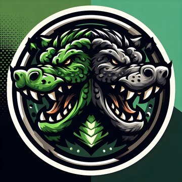 Ammit Devourer Esports Mascot Logo Vector