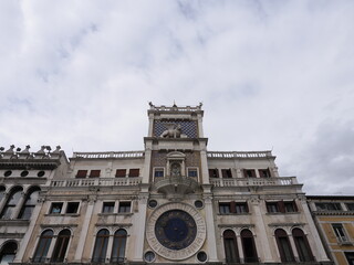 イタリア　世界遺産ヴェネツィア　サンマルコ時計塔