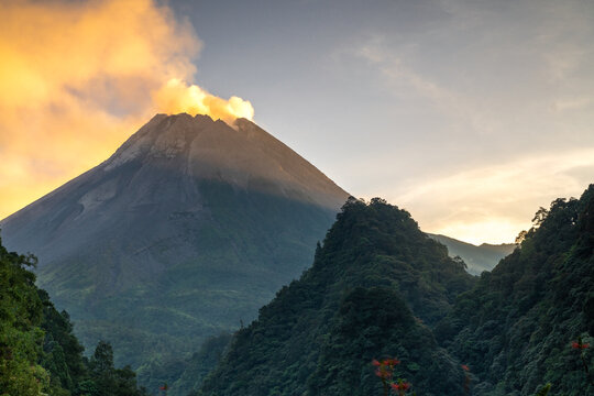 fire in the mountains