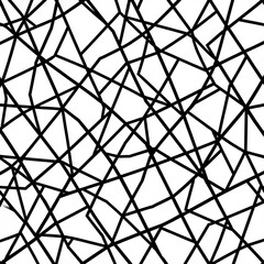 Abstract geometric seamless pattern background with mosaic-style shapes for modern wallpaper and design