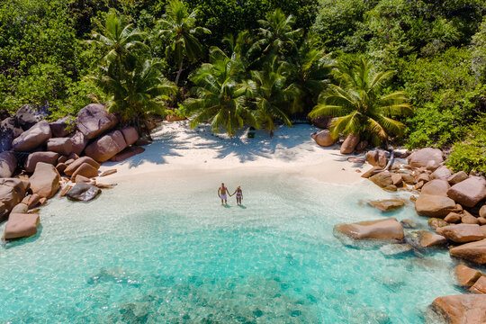 Discover the serene beauty of Anse Lazio, a hidden gem in Praslin, Seychelles