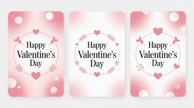 Valentine's Day Love Message Cards