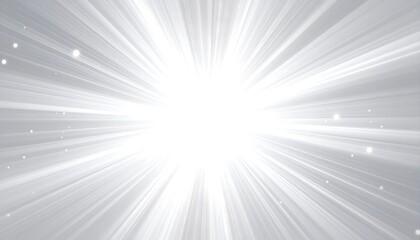 Obraz premium Bright Light Bursting Outward with Subtle Sparkles.
