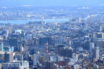 滋賀県大津市の街並み