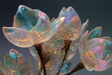 crystalised flowers