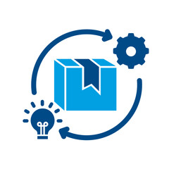 Innovative Logistics and R&D Solution Icon