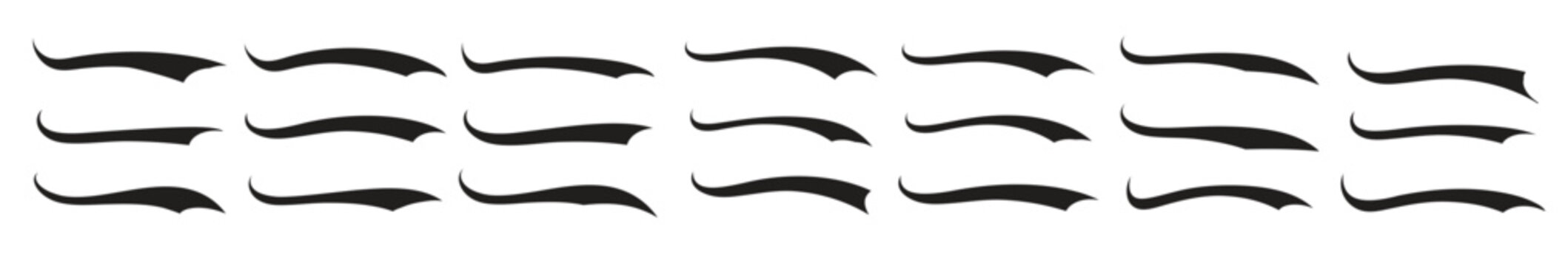 text tails swoosh baseball sign typography font curve tail