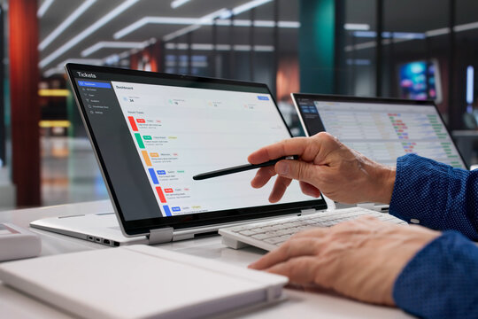 Tech Support Specialist Upgrading Software