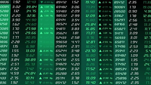 Stock market quote background