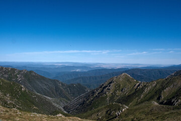 Obraz premium Snowy Mountains View