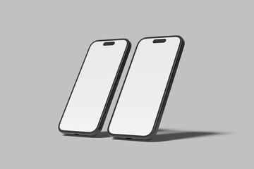 Phone Screen Blank Mockup