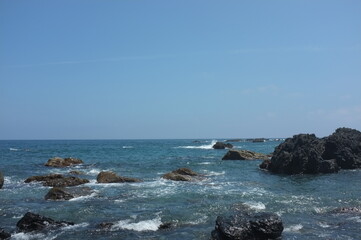 【高知】室戸岬の海