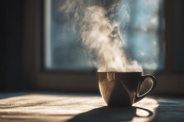 cup of hot coffee