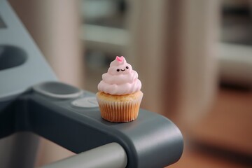 cupcake on cart