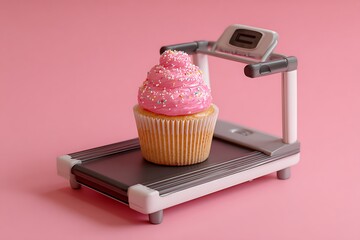 cupcake on cart