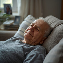 Elderly Struggling with Spring Fatigue
