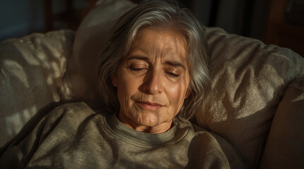Elderly Struggling with Spring Fatigue